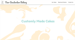 Desktop Screenshot of newamsterdambakery.com